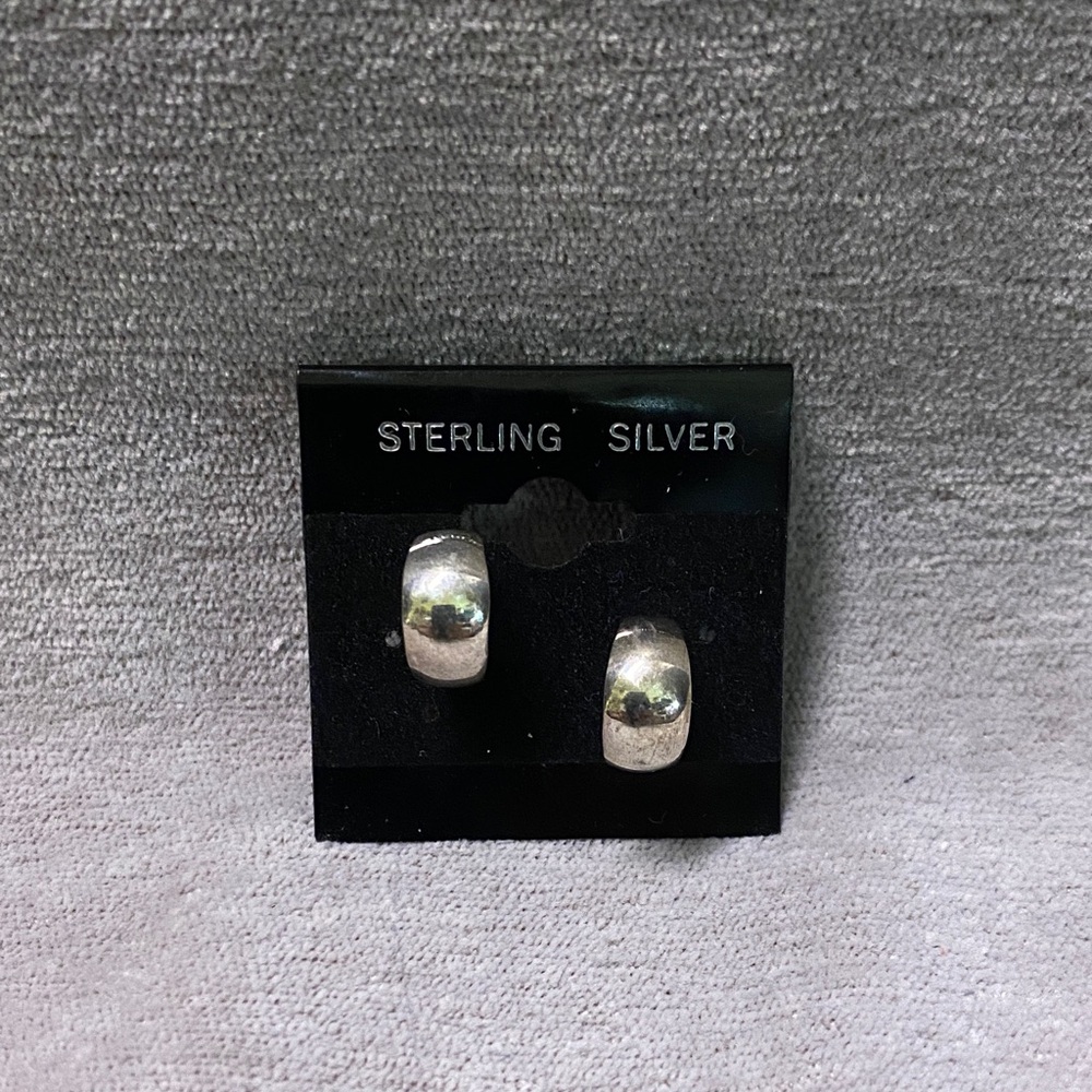 Sterling Silver Hoop Earrings